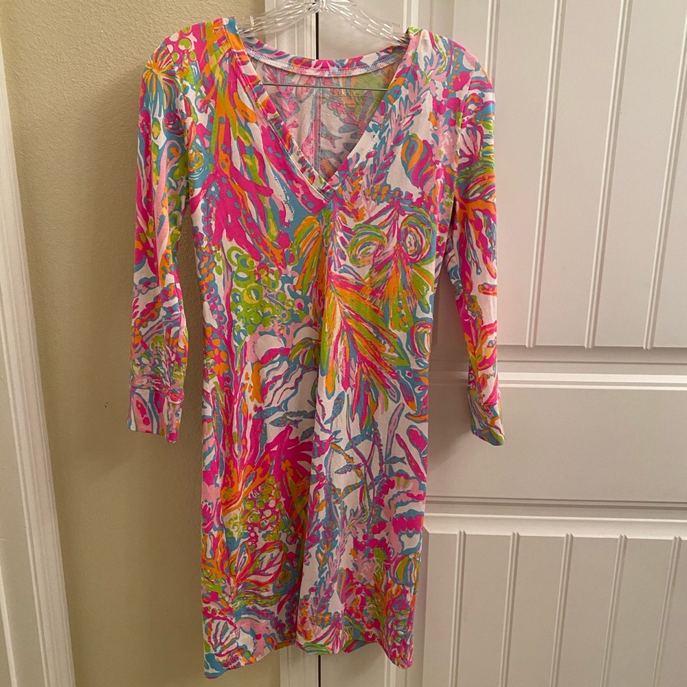 Lilly Pulitzer Scuba to Cuba Christie dress small